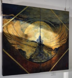 Abstract Retable painting