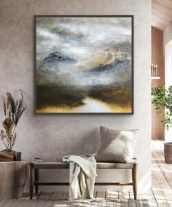Haguier - Abstract Romanticism atmospheric Painting