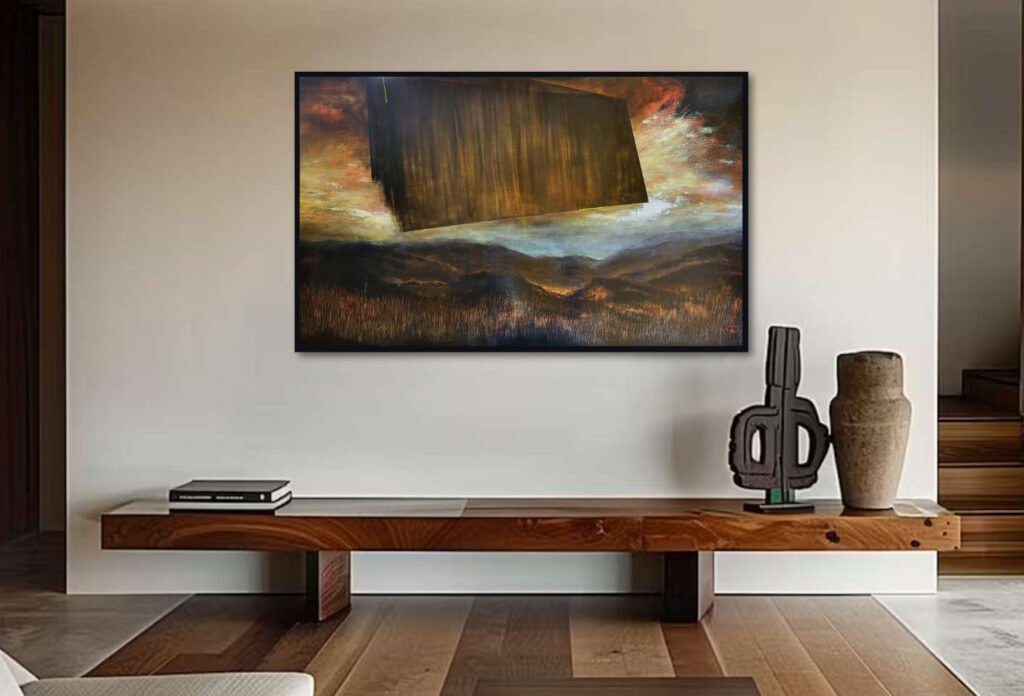 haguier abstract atmospheric landscape