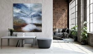 Atmospheric Abstract Landscape - Haguier